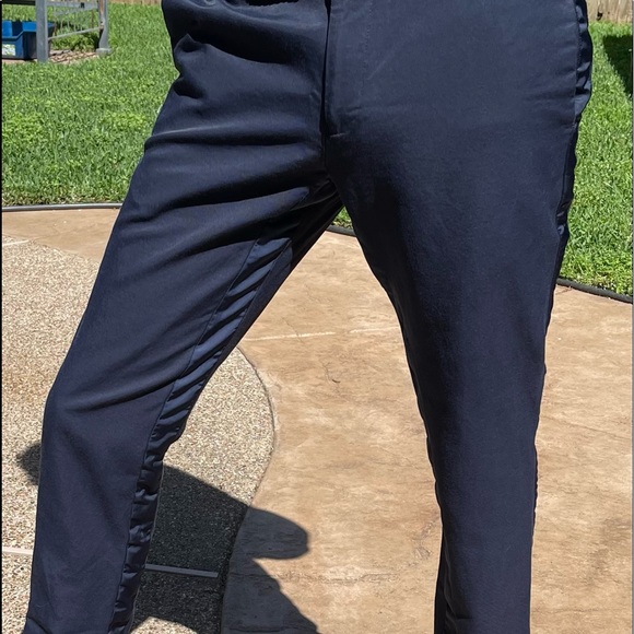 Topman Navy Blue Men’s Tux Trousers 30Wx28L - Picture 2 of 14